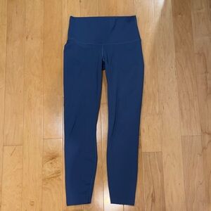 Nike Blue/Gray High-Waisted Leggings